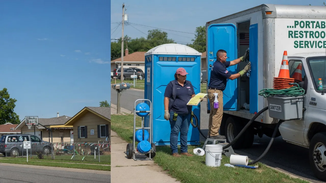 Portable Toilet Rental in Bells, TX near me